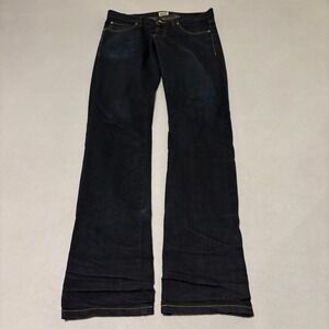 Naked & Famous Mens SkinnyGuy Deep Indigo Stretch Selvedge Jeans 32 Dark‎ Wash